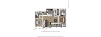 3D Floor plan rendering