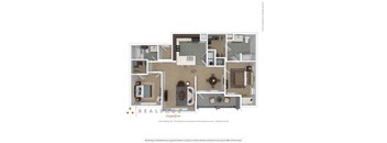 3D Floor plan rendering