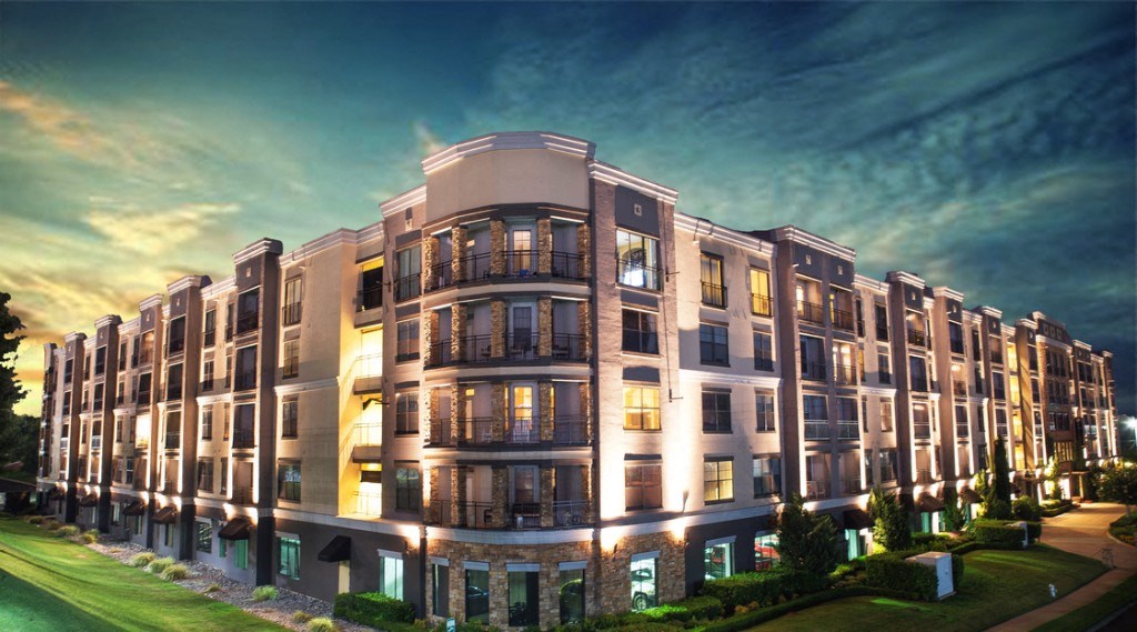 Exterior photo of The Metropolitan building