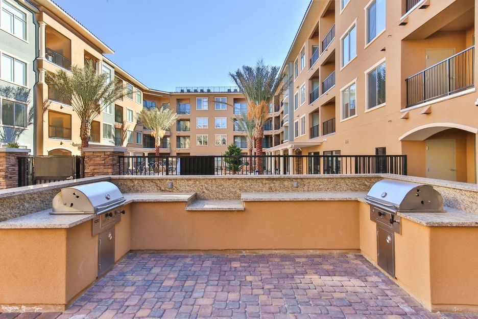 Adobe at Red Rock, Las Vegas Apartments, bbq pit.