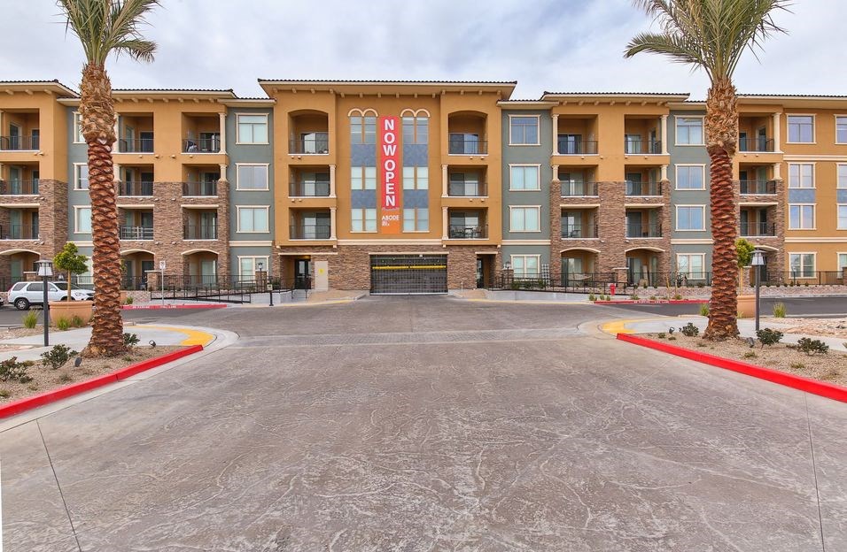 Adobe at Red Rock, Las Vegas Apartments, exterior.