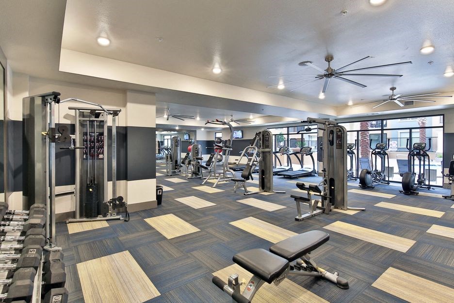 Adobe at Red Rock, Las Vegas Apartments, fitness center.