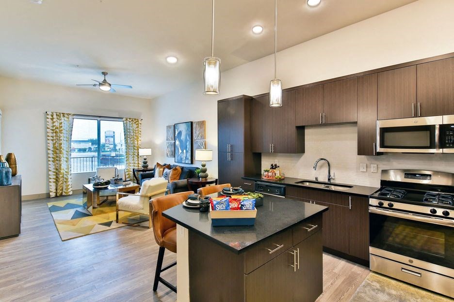Adobe at Red Rock, Los Vegas Apartments, spacious kitchen.