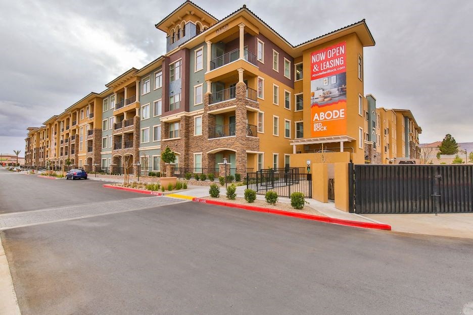 Adobe at Red Rock, Las Vegas Apartments, exterior.