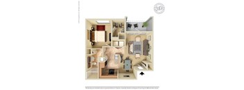 3D Floor plan rendering