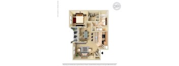 3D Floor plan rendering