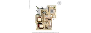 3D Floor plan rendering