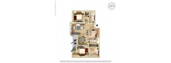 3D Floor plan rendering