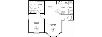 Mission oaks 2D Floor plan render