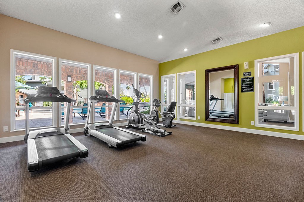 the gym at the enclave at photo