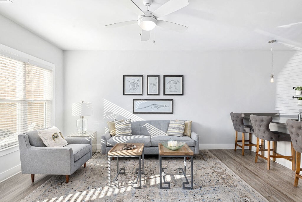 Living Room With Kitchen at The Ashley, South Carolina, 29407