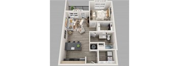 MCCAIN-1 Floor Plan at The Ashley, Charleston