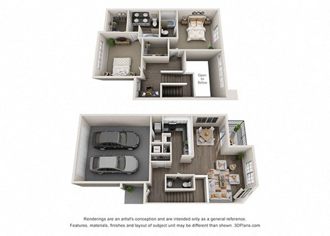 a floor plan of the villas at houston levee west apartments in cordova,