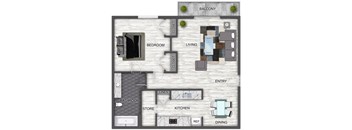 a floor plan of a house