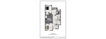 a floor plan of the aspen