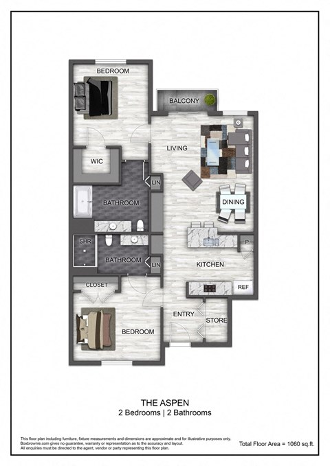 a floor plan of the aspen