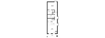 floor plan of 55 north luxury apartments to rent in the north end of boston