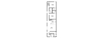 a floor plan for a small house