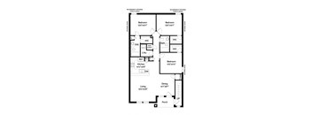 a floor plan for a small house