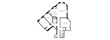 a floor plan of a hypothetical floor plan for a house