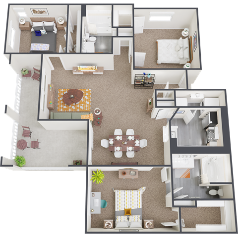 3225 Woodland Park Dr 1-3 Beds Apartment for Rent - Photo Gallery 24