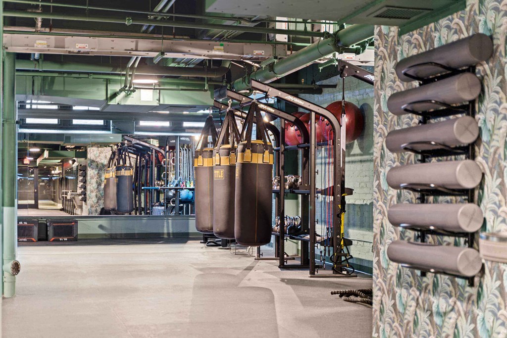a view of a brewery with tanks and fermenting cylinders
