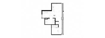 floor plan of the first floor of the house