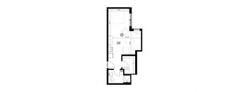 bedroom floor plan  the residence at