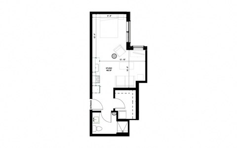 bedroom floor plan  the residence at