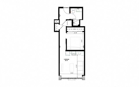 floor plan of the upper level of the house