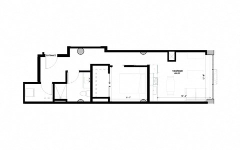 floor plan of the upper level of the house