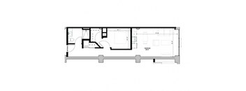 floor plan of the second floor of the house