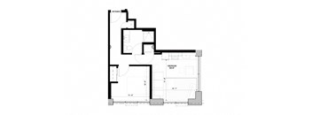floor plan of the upper level of the house