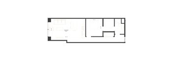 a black and white floor plan of a house