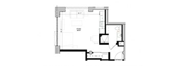 floor plan of the second floor of the house