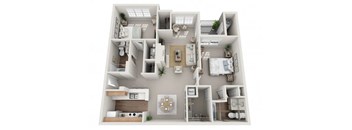 he Apennine 2-bed/2-bath 1,157?sq?ft floorplan at Enclave at Wolfchase, a pet-friendly community in Cordova, TN