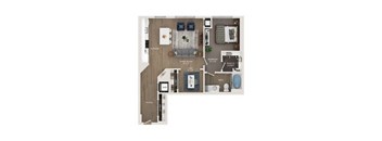 A14 - One Bedroom + Den