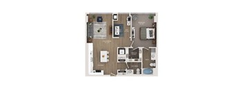 A19 - One Bedroom + Den