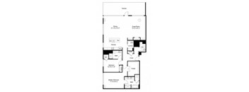a floor plan of a small house