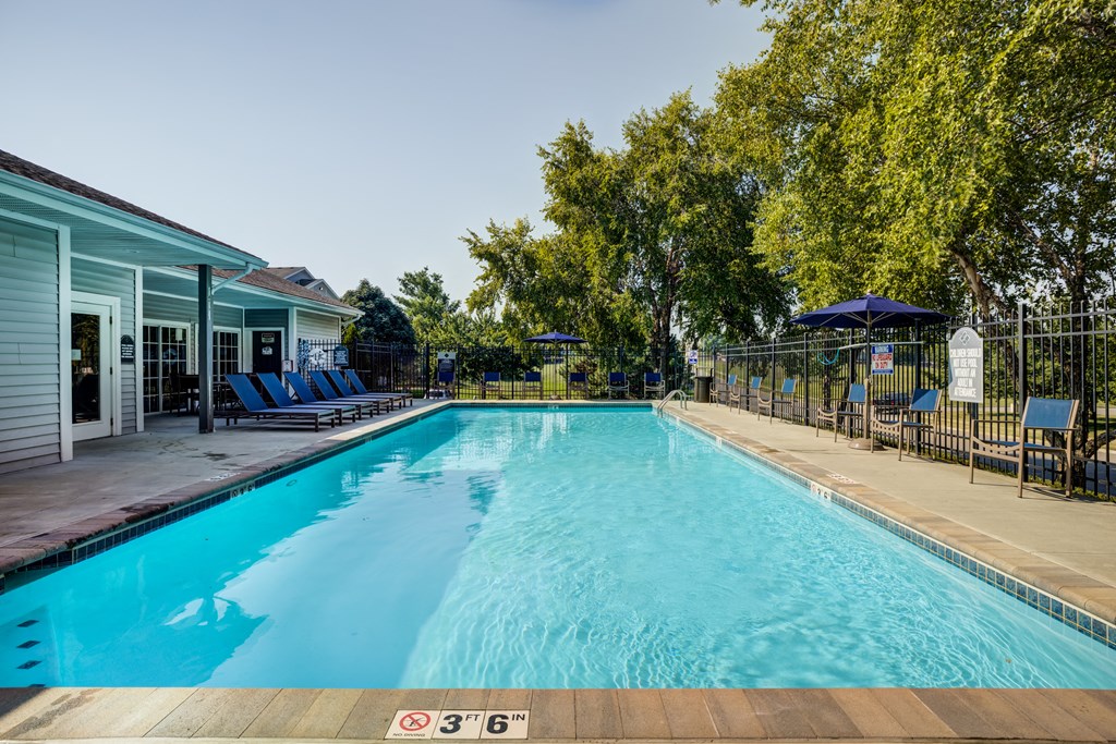 take a dip in the pool