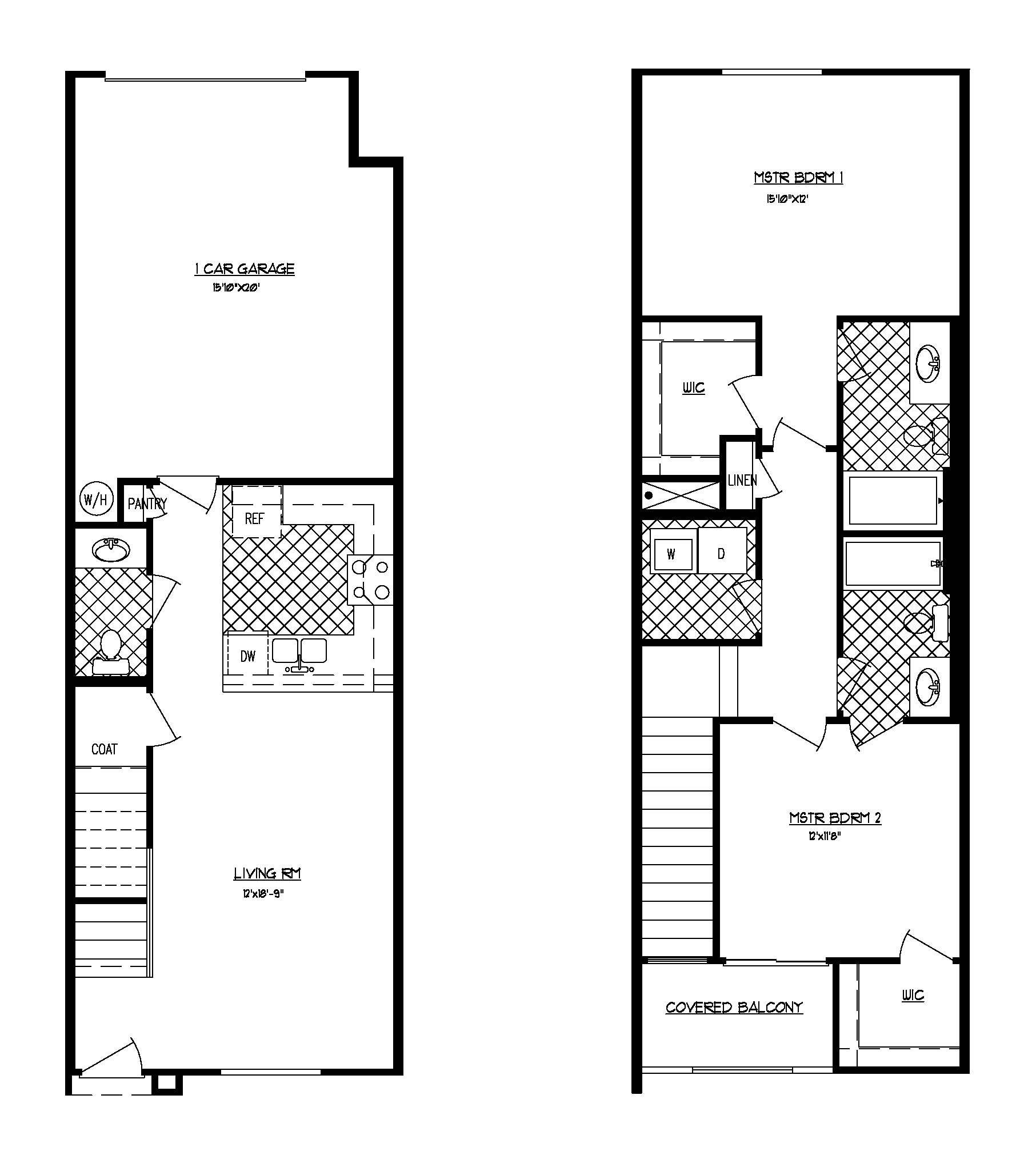 2x2.5 Townhome