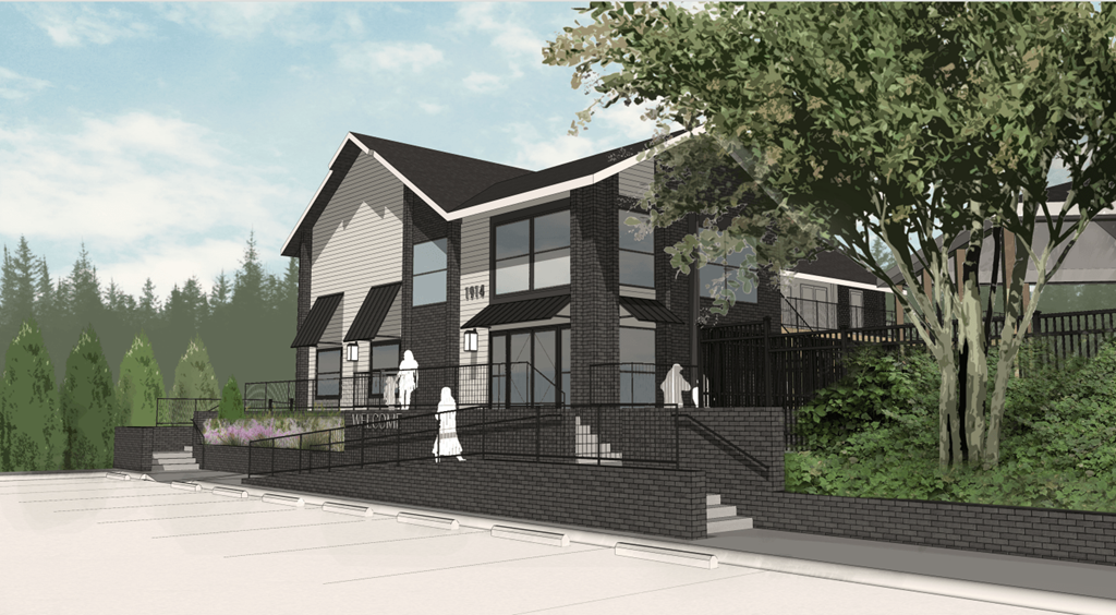 Trails of North Hills apartments in Raleigh NC photo of new clubhouse