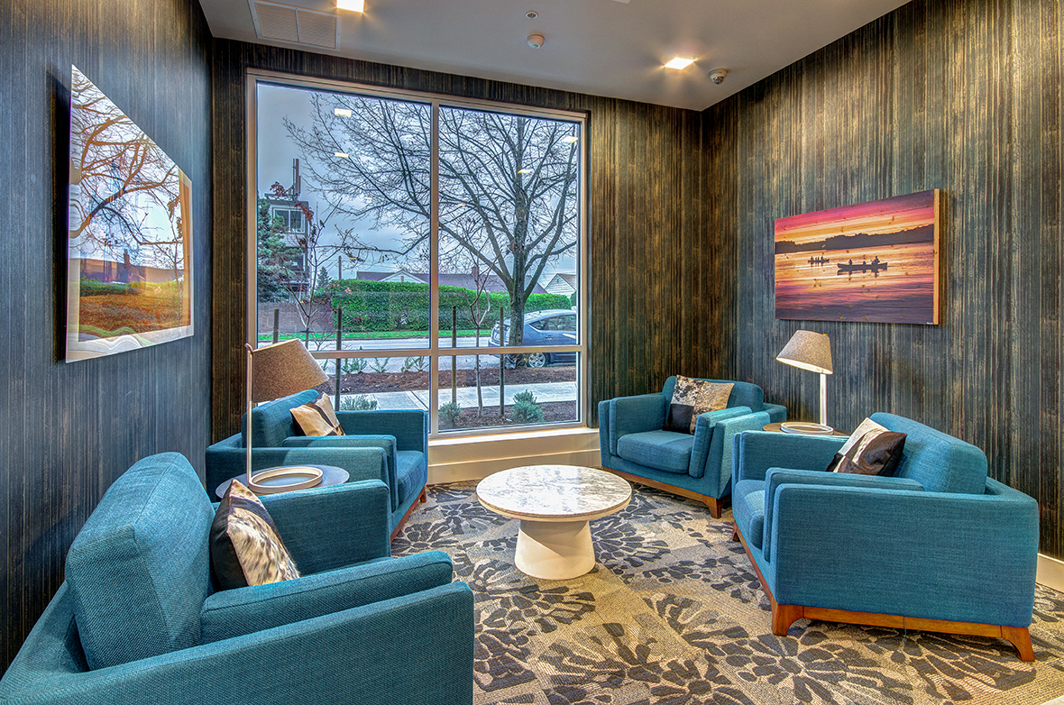 clubhouse seating area