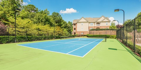 Villas at Hannover Apartments in Stockbridge, GA photo of tennis court