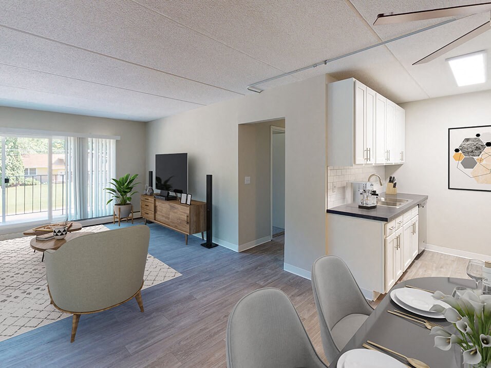 open floor plan apartments in Rochester MN