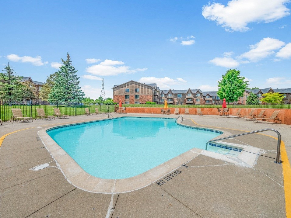 swimming pool at stonehenge gates apartments
