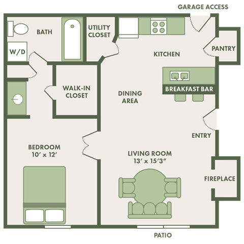 1008 SW Fleming Court #106 1-2 Beds Apartment for Rent - Photo Gallery 26