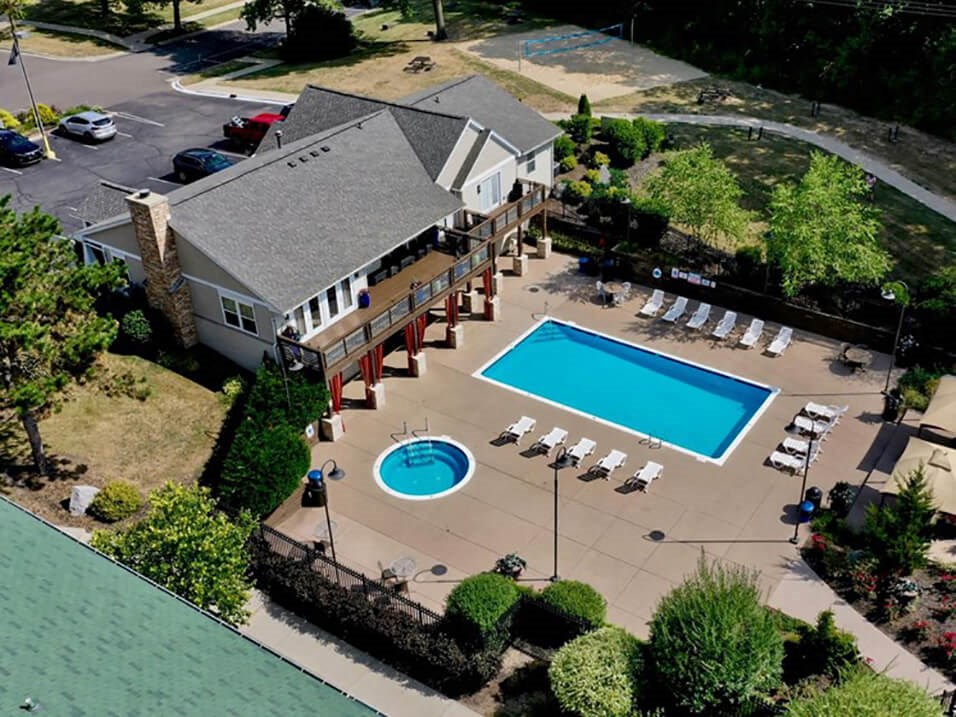 pool at The Bronco Club