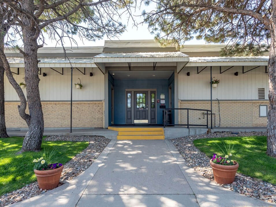 Leasing office at Pines at Southmoor