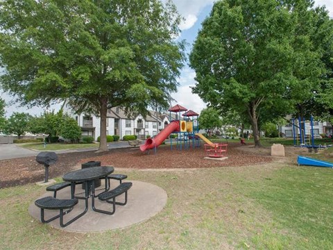 picnic area at 